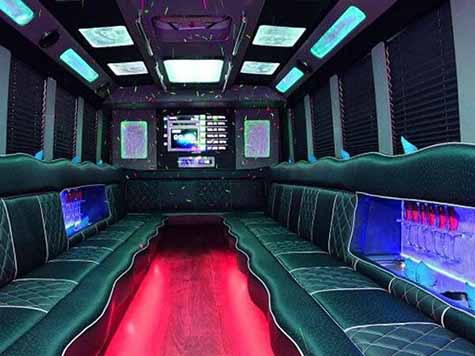 fort worth tx party bus sound system