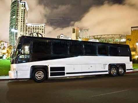 fort worth texas party bus exterior